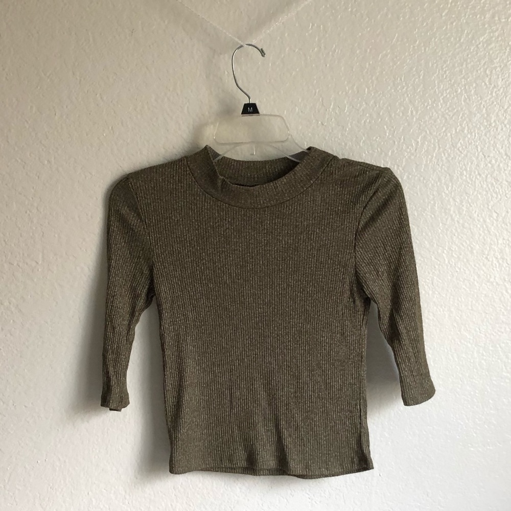 Olive Green Top